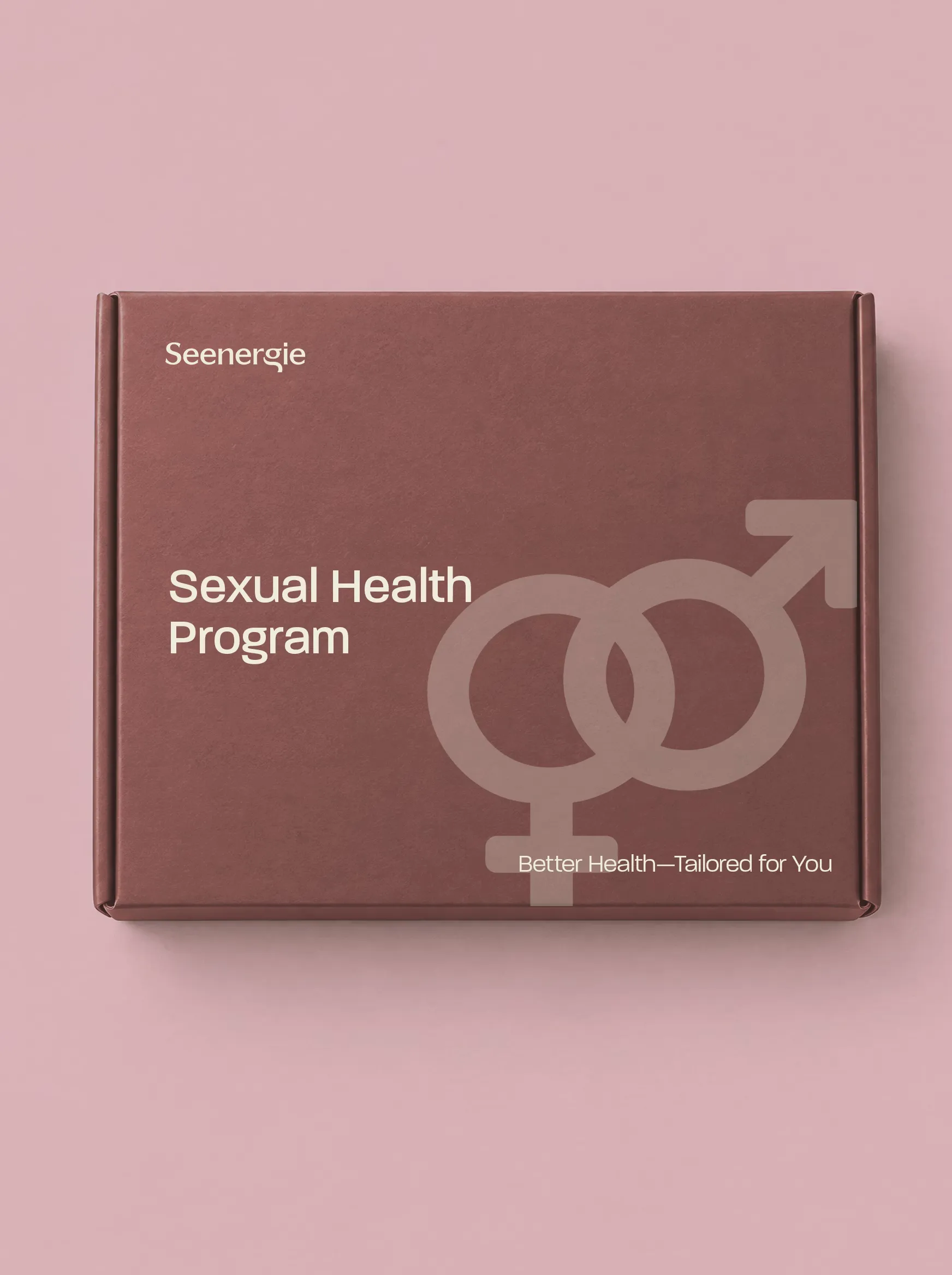 The Seenergie Sexual Health program box