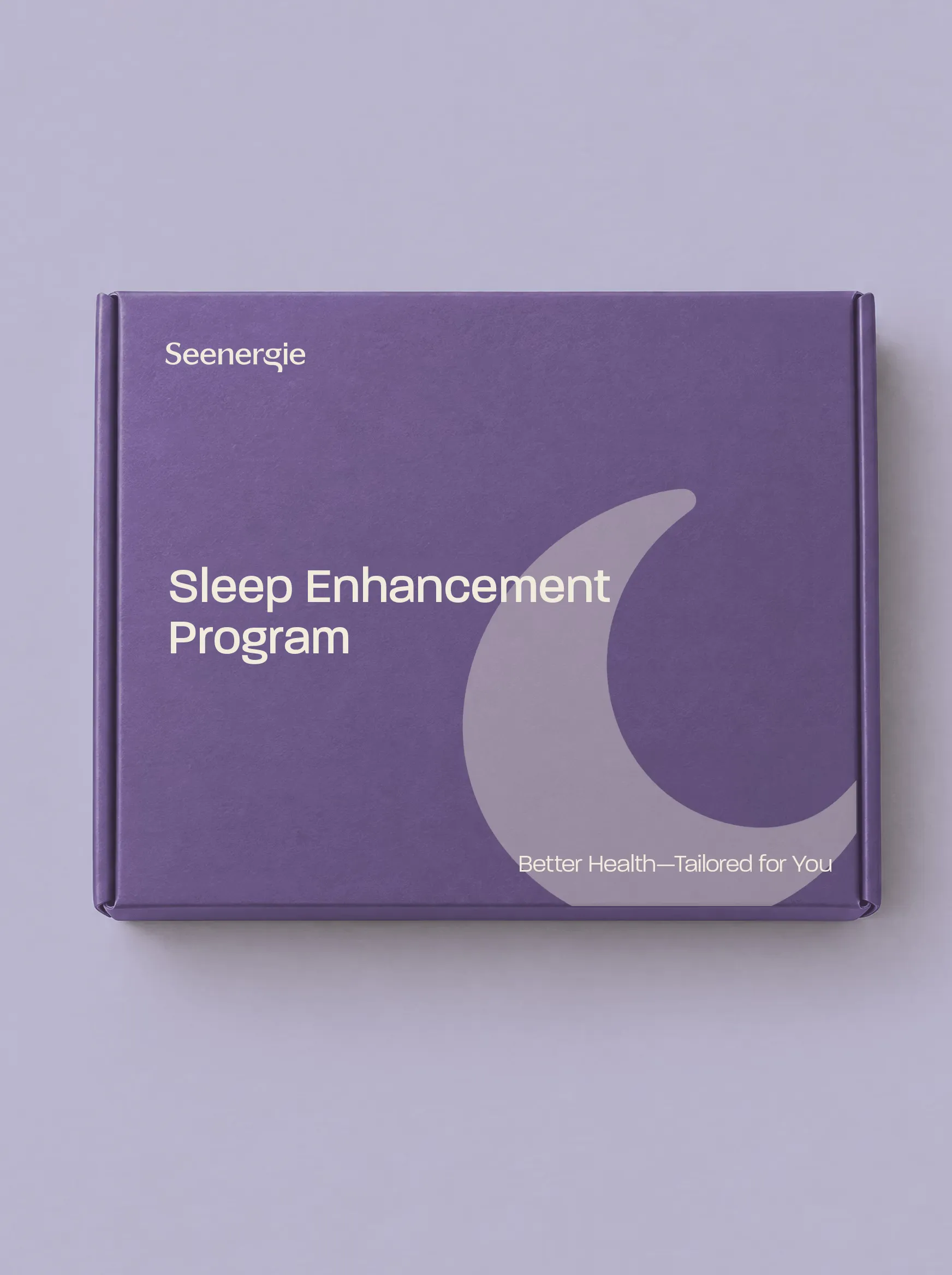 The Seenergie Sleep Enhancement program box