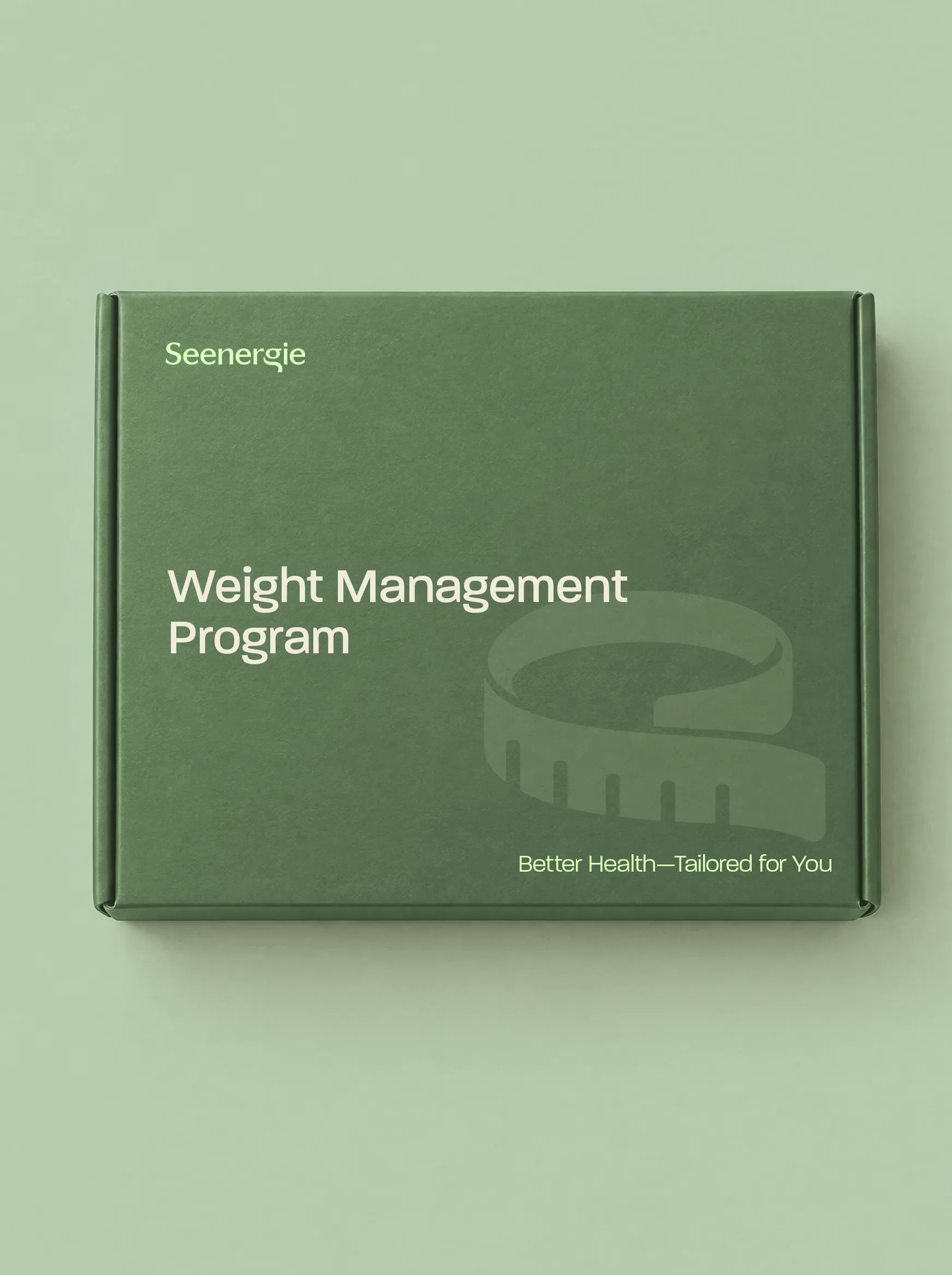 The Seenergie Weight Management program box